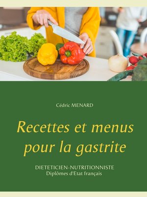 cover image of Recettes et menus pour la gastrite